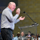 Image for article titled Steve Ballmer Appears To Be In Heat While Introducing Kawhi Leonard And Paul George